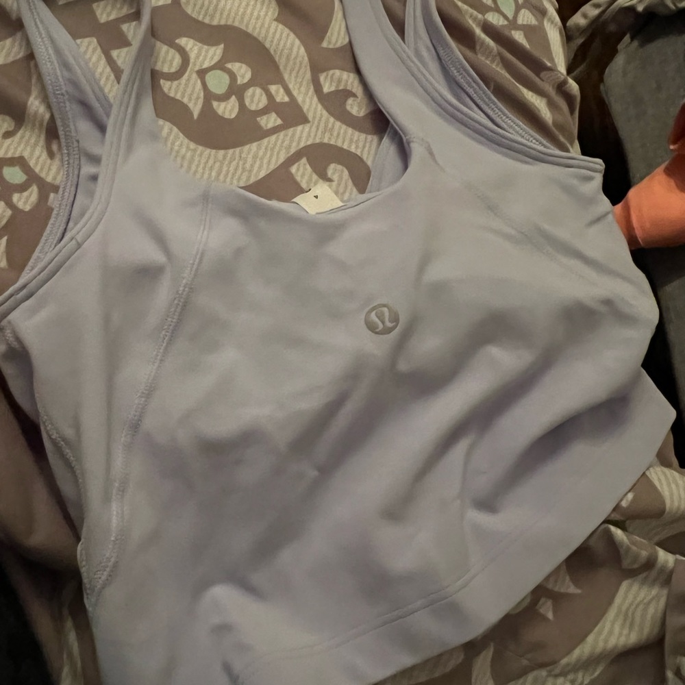 Align tank pastel blue size 4